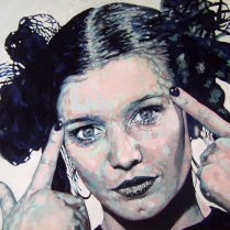 “Lili Marlene” by Piero Vinci, acrilico su tavola cm 55x65